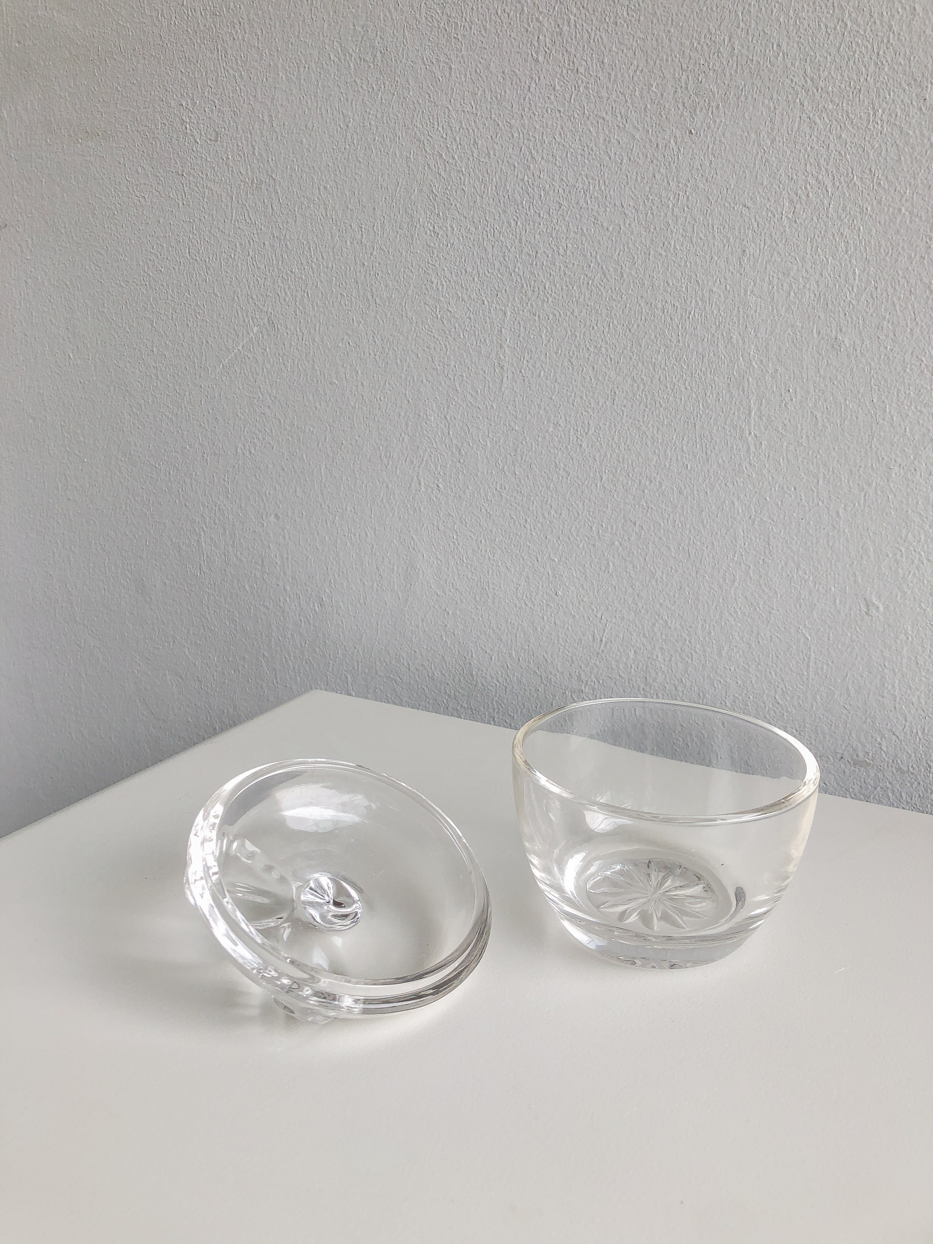 Clear Apple Trinket Bowl by PROSE Décor