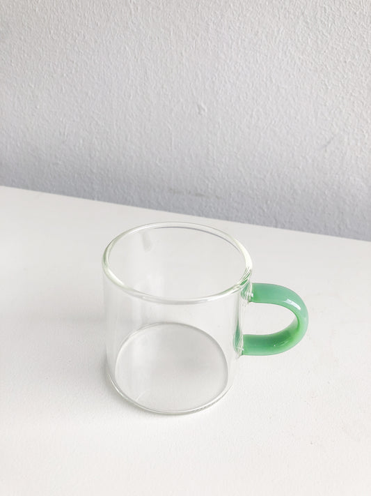 Accent Macchiato Glass in Jadeite by PROSE Tabletop