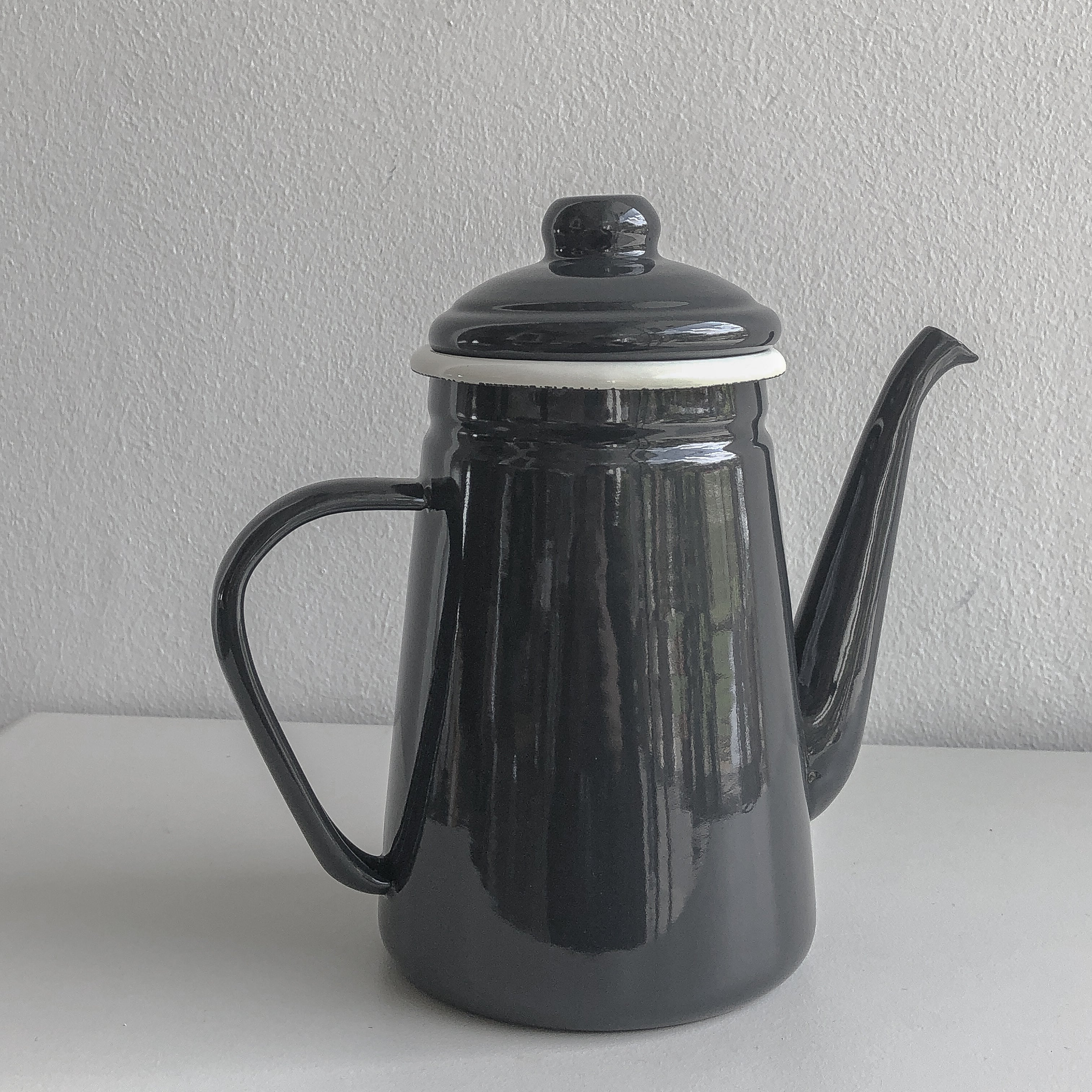 Mono Enamel Coffee Pot by Garden Trading