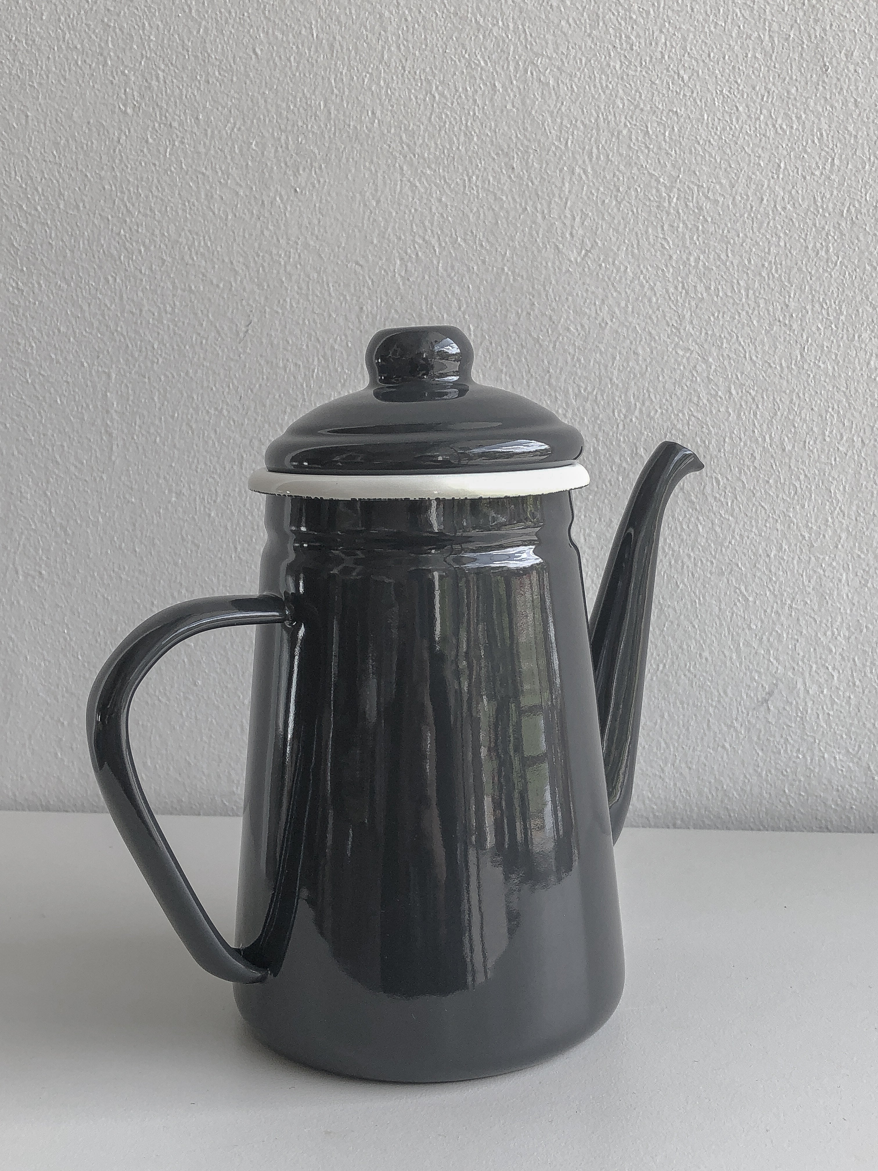 Mono Enamel Coffee Pot by Garden Trading
