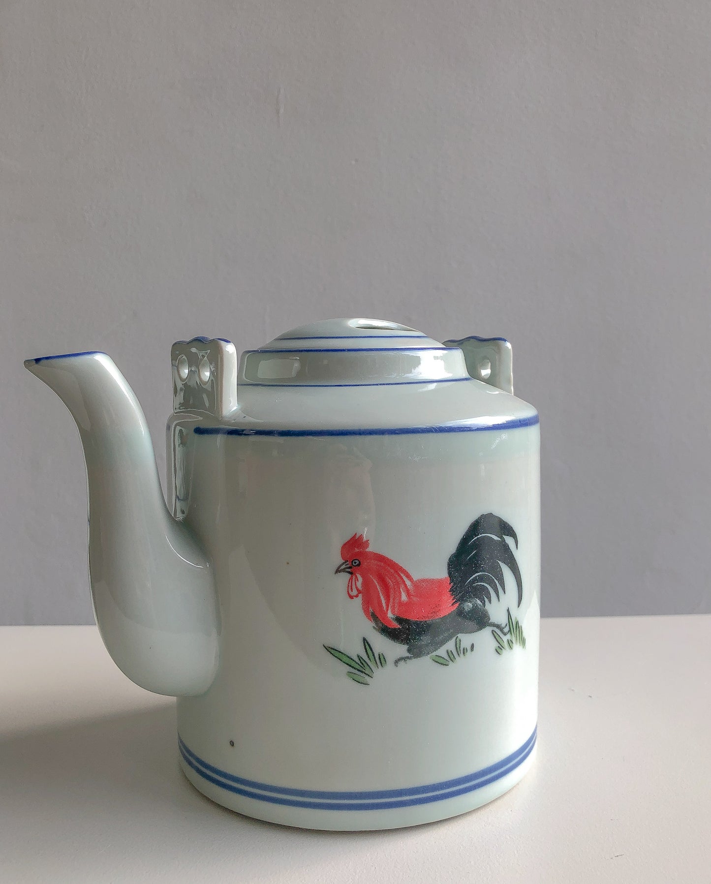 Heritage Rooster Porcelain Cups by PROSE Tabletop