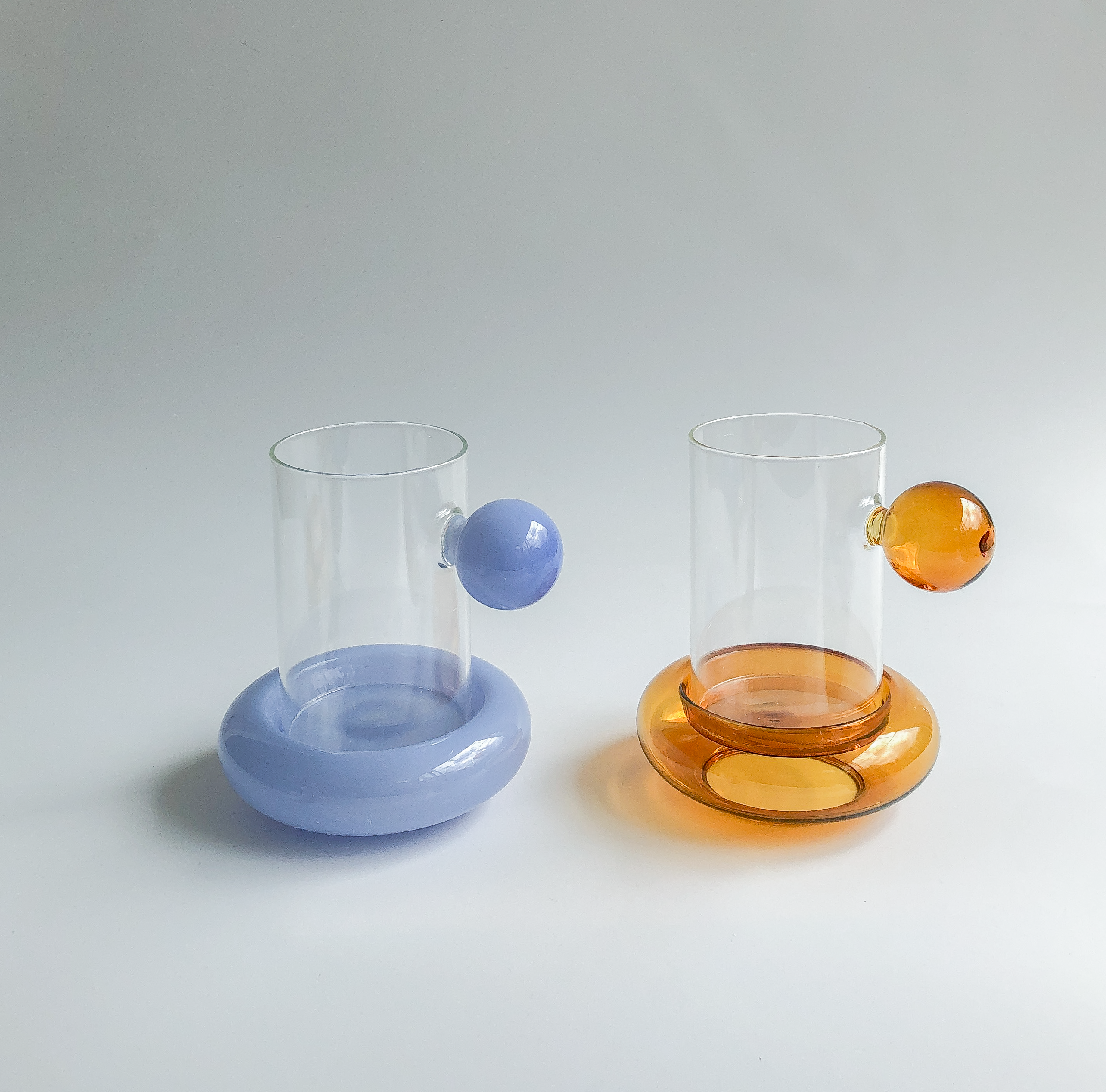 Bubble Coaster Mug in Amber by PROSE Tabletop