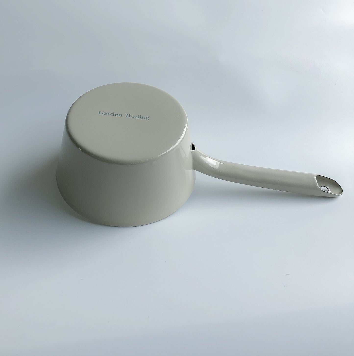 Grey Enamel Milk Pan by Garden Trading