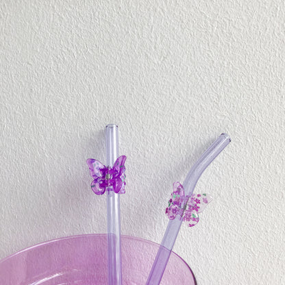 Lilac Straw Set by PROSE Tabletop