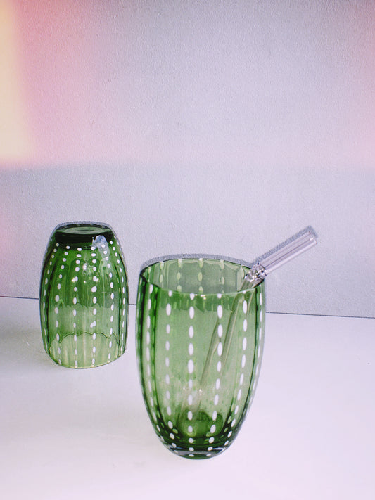 Handmade Watermelon Glasses in Empoli by PROSE Tabletop