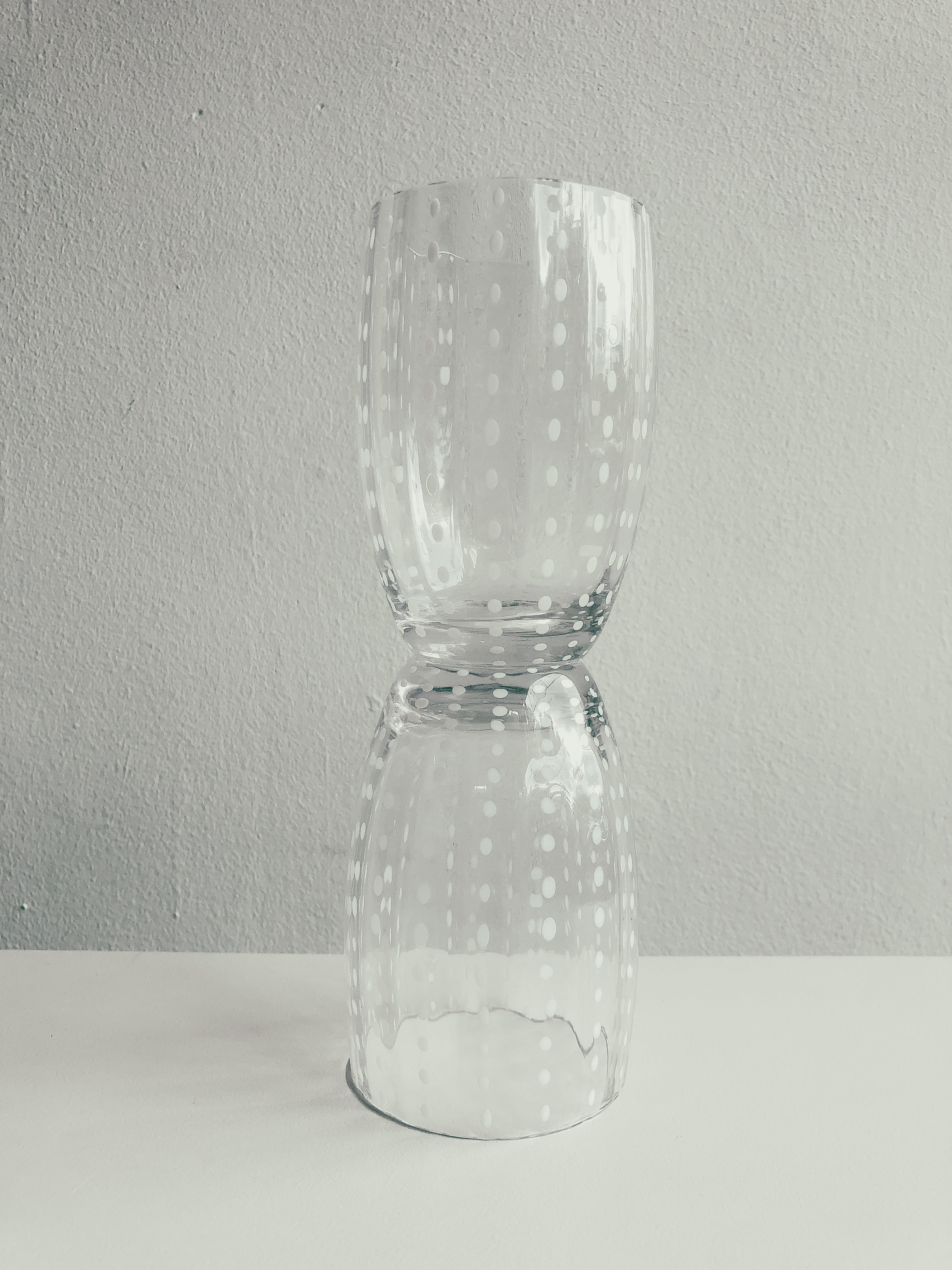 Handmade Watermelon Glasses in Clear by PROSE Tabletop