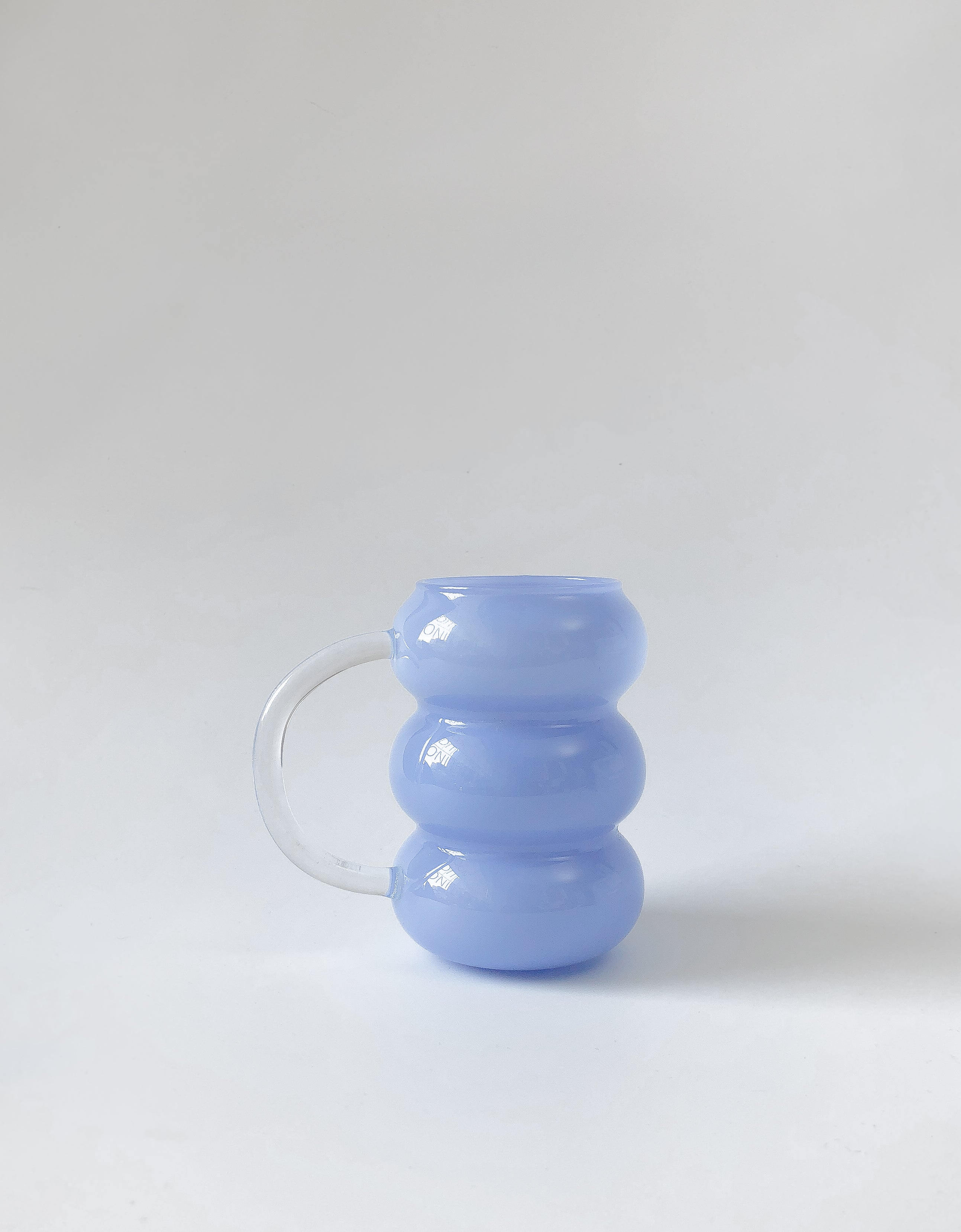Blue Caterpillar Contrast Mug by PROSE Tabletop