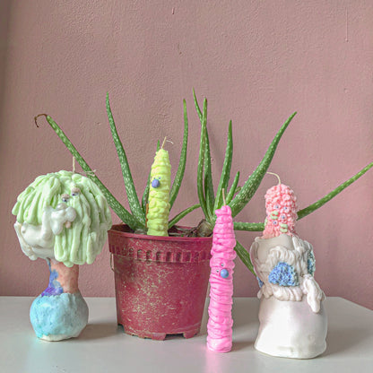 Brain Monster Candle by nag.19