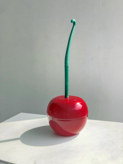 Cherry Toilet Brush with Holder by PROSE Décor