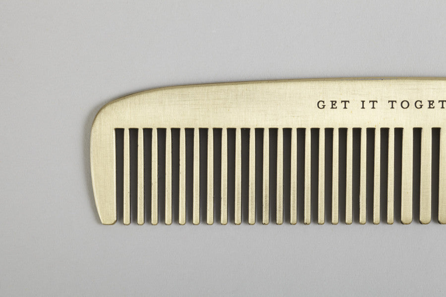 Get It Together Brass Comb