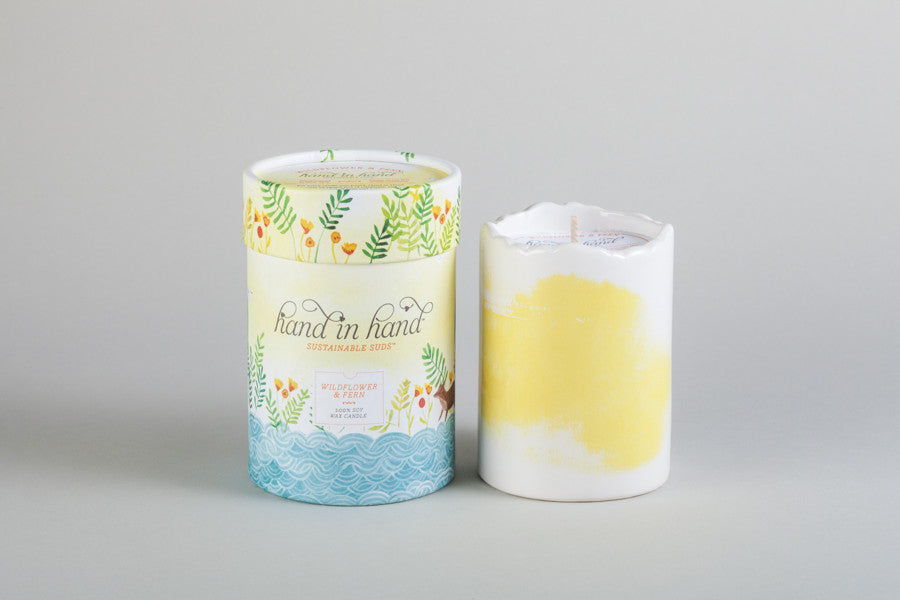 Hand in Hand Candle
