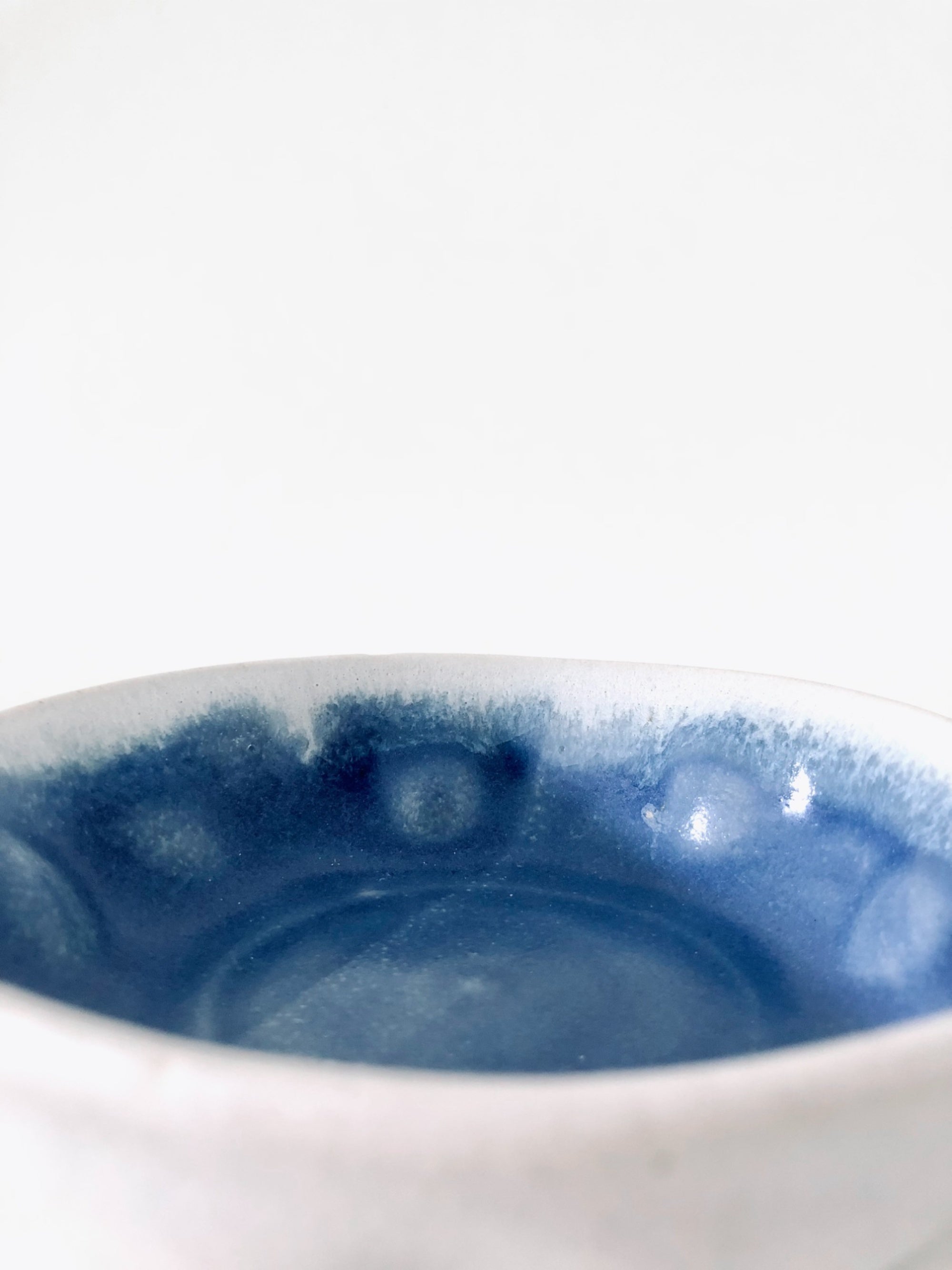 Winter Blue Dessert Bowls by Vivian Lam