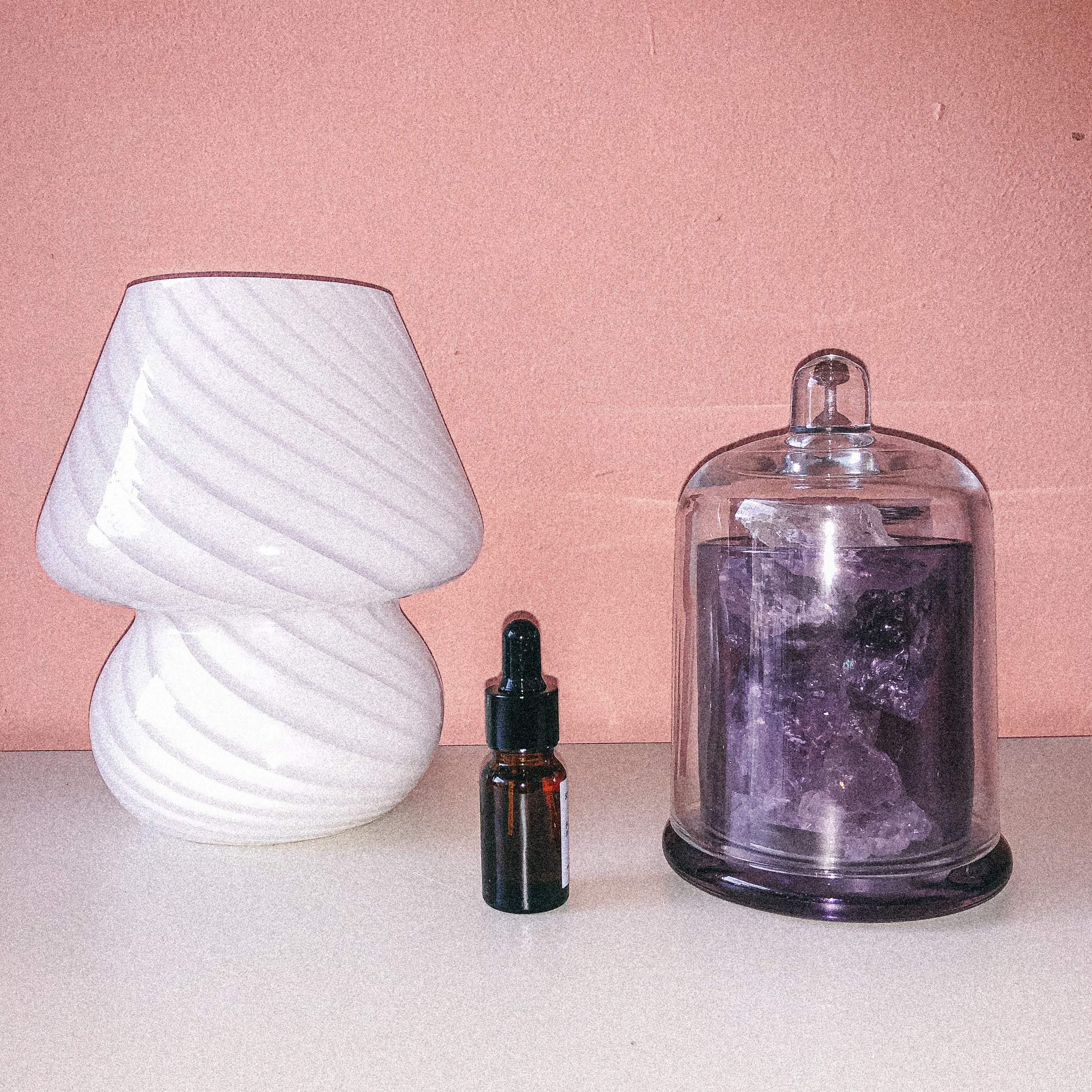 Amethyst Crystal Diffuser by PROSE Décor
