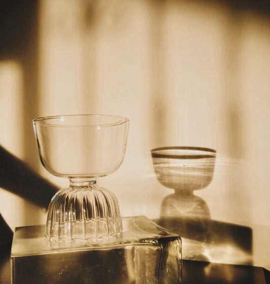 Handblown Glass Berries Bowl by PROSE Tabletop