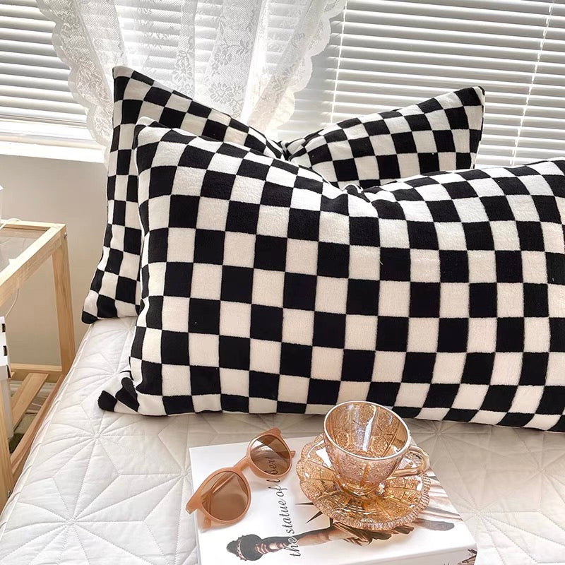 Chessboard Pillow Cases by PROSE Décor