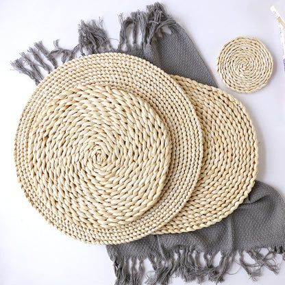 Woven Rattan Potholder by PROSE Tabletop