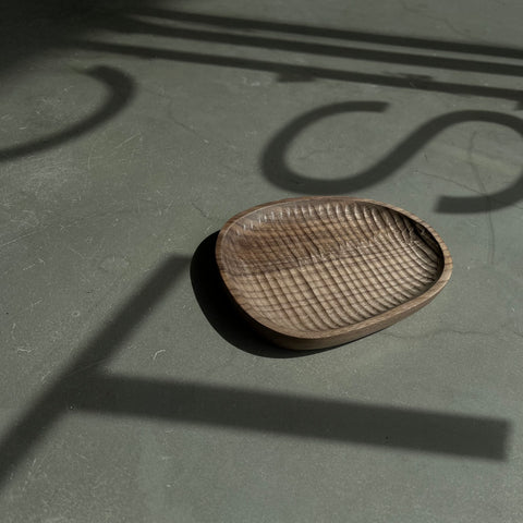 Wooden Leaf Trinket Tray by PROSE Décor