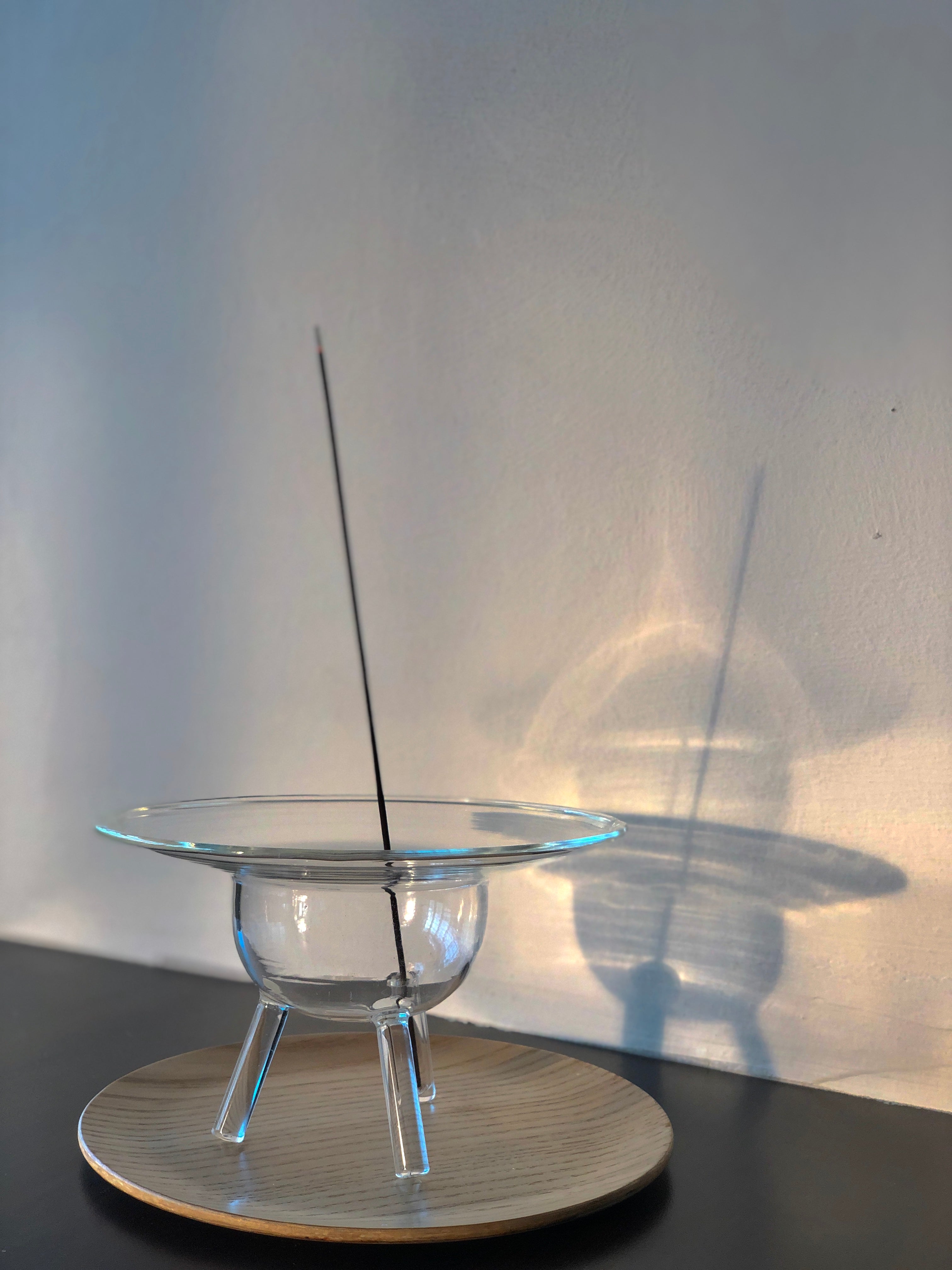 UFO Glass Incense Holder by Prose Décor