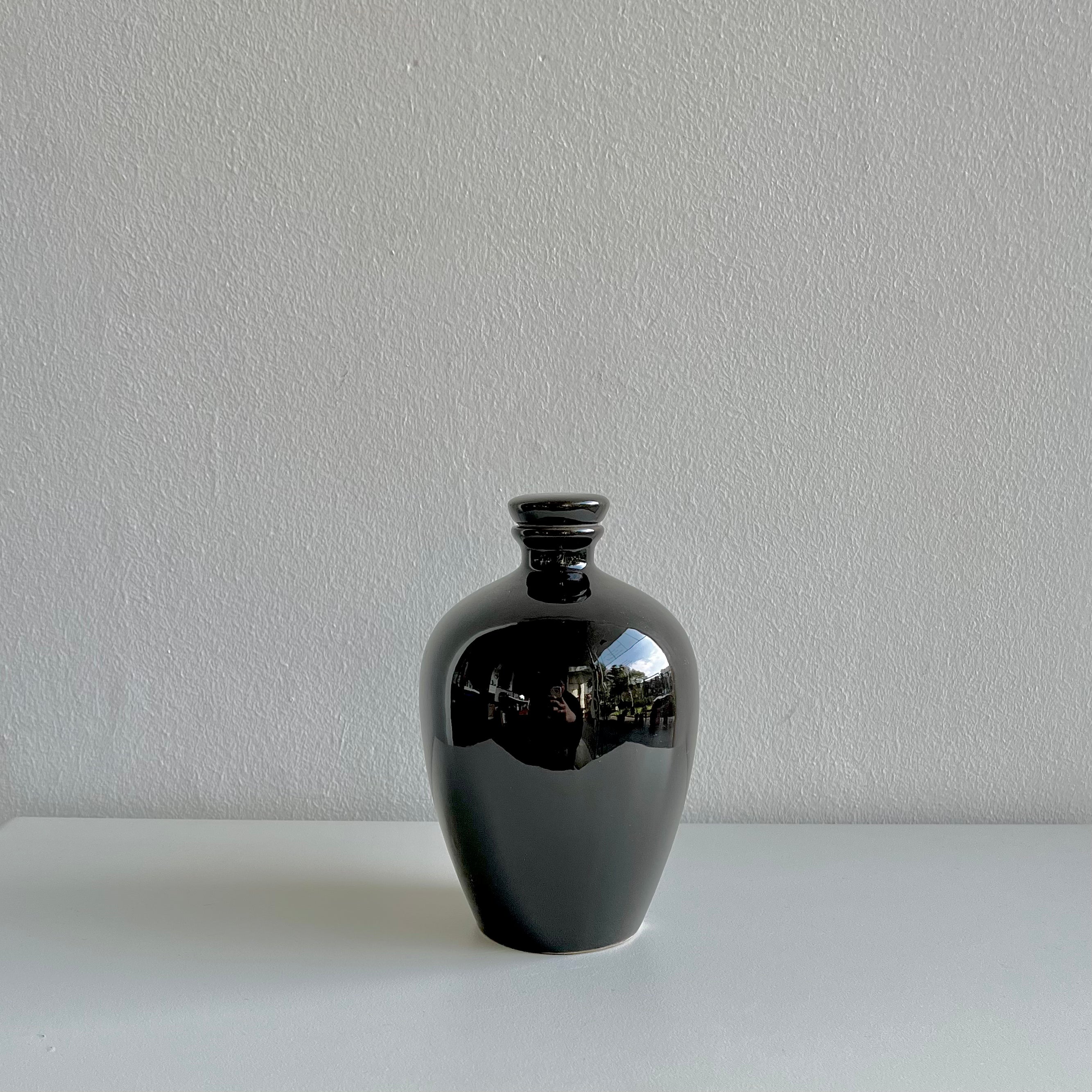 Chinese Ceramic Wine Bottle by PROSE Décor