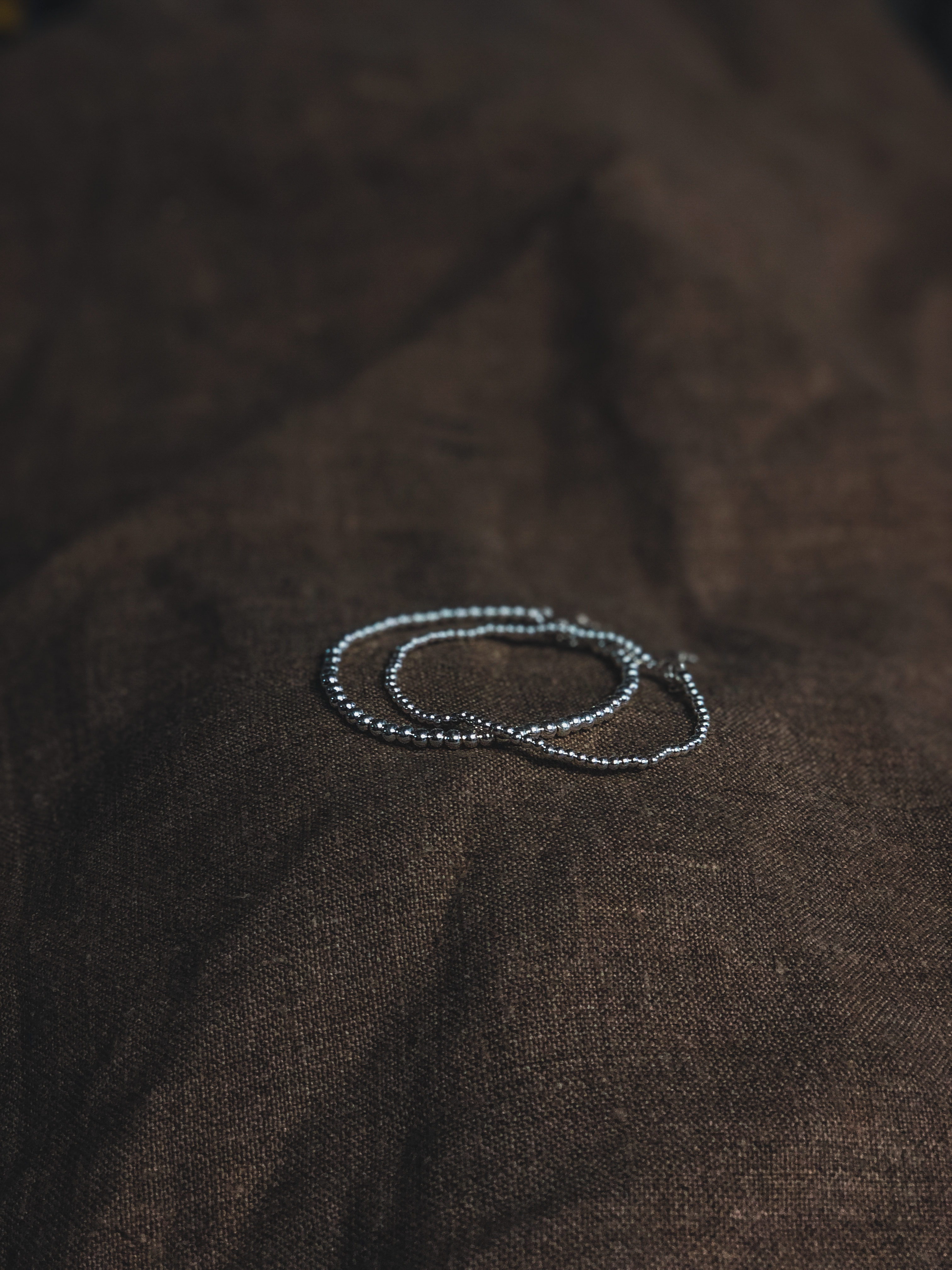 Beaded Bracelet  by Veronique 925 Silver