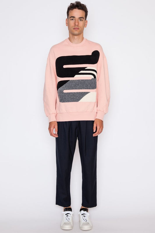 Chenille Whoop Sweat