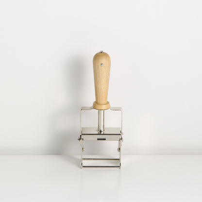 Self-Inking Rubber Stamp Natural Ash + Nickel