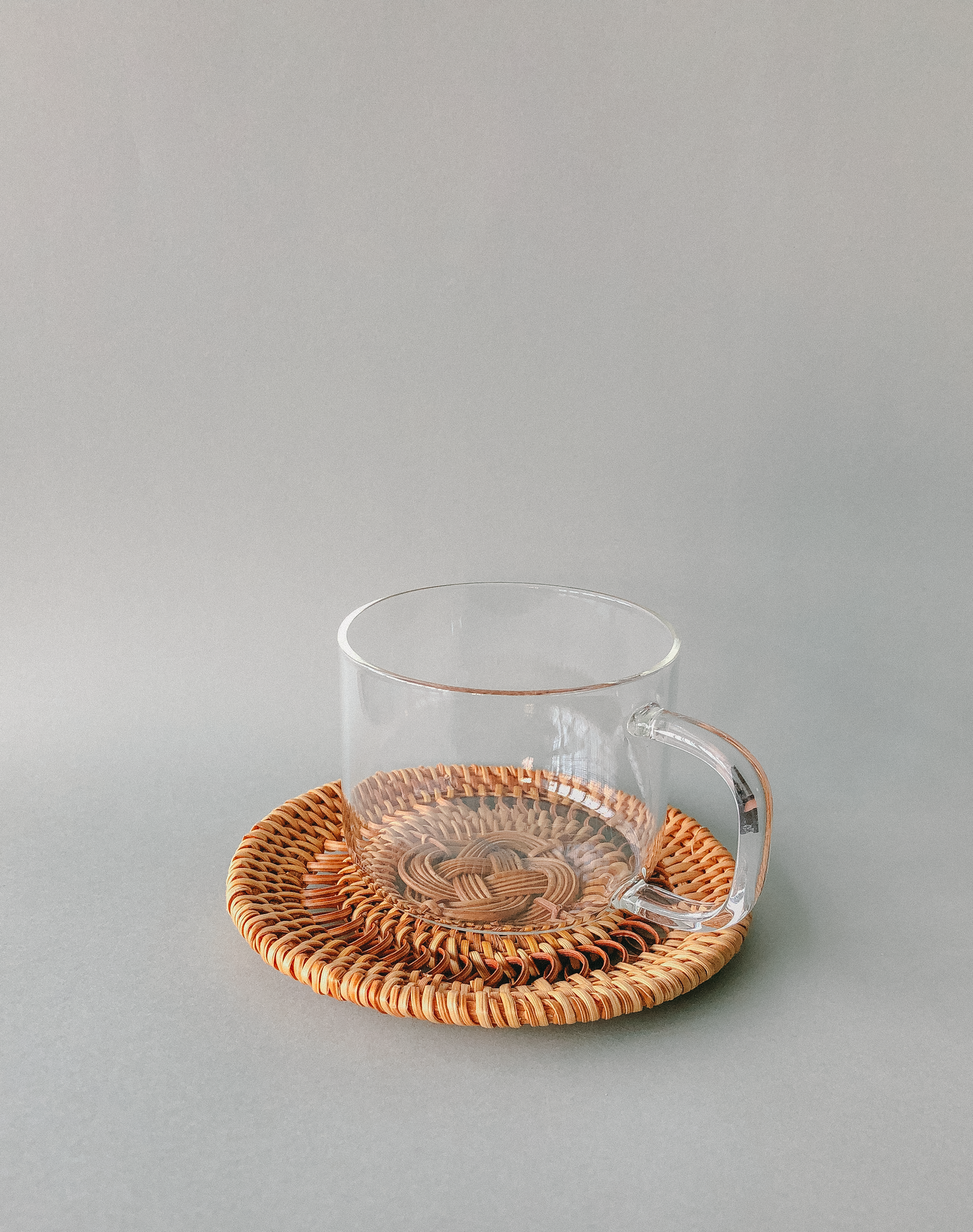 Handwoven Rattan Cutlery Tray  by PROSE Tabletop