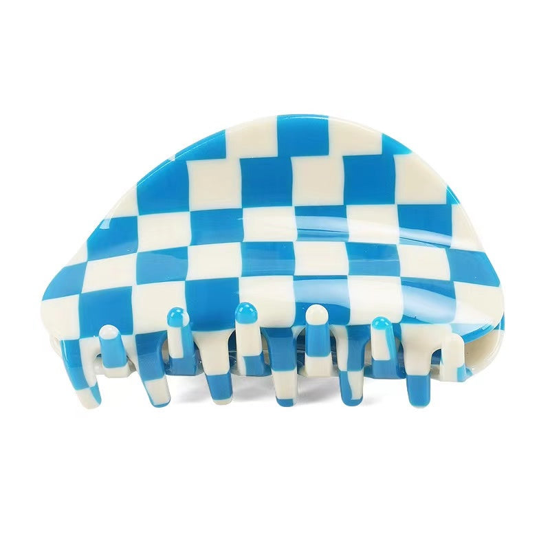 Chessboard Hair Claws  by Veronique