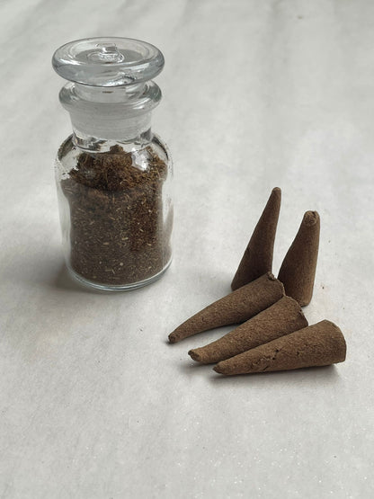 Handpressed Incense Cones by PROSE Décor