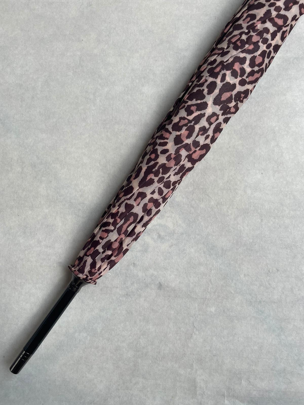 U-Handle Cheetah Umbrella by Veronique