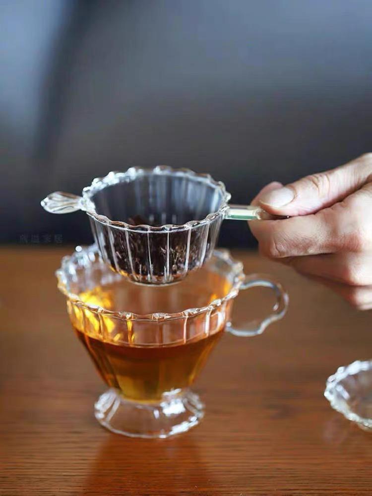 Ripple Glass Tea Filter by PROSE Tabletop