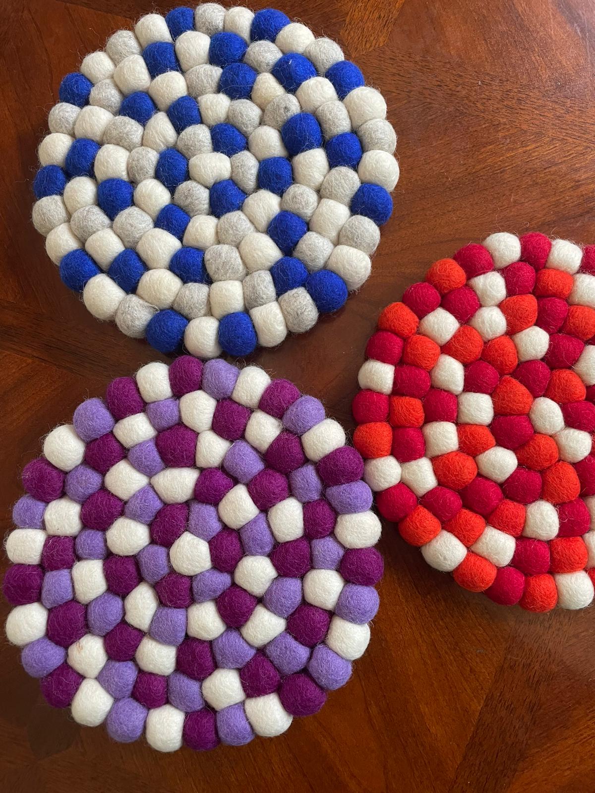 Woolen Trivets by PROSE Tabletop
