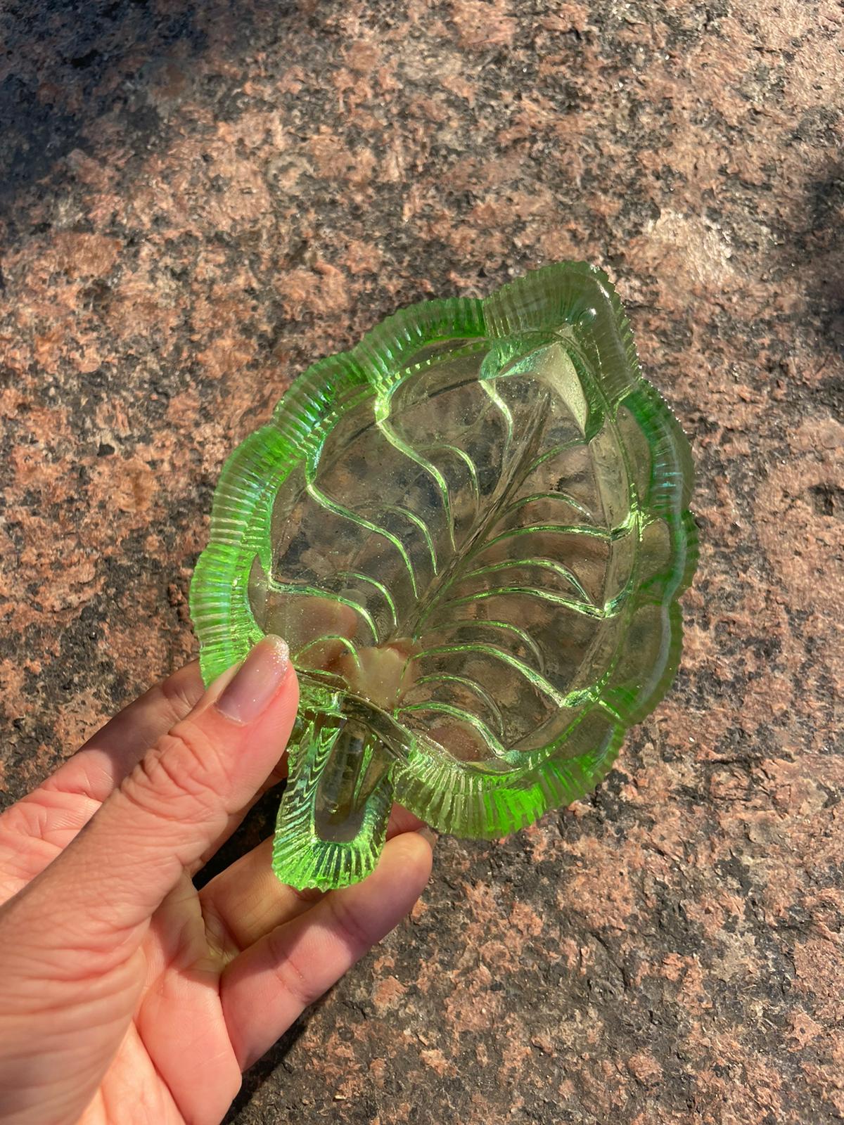 Vintage Leaf Trinket Tray by PROSE Décor