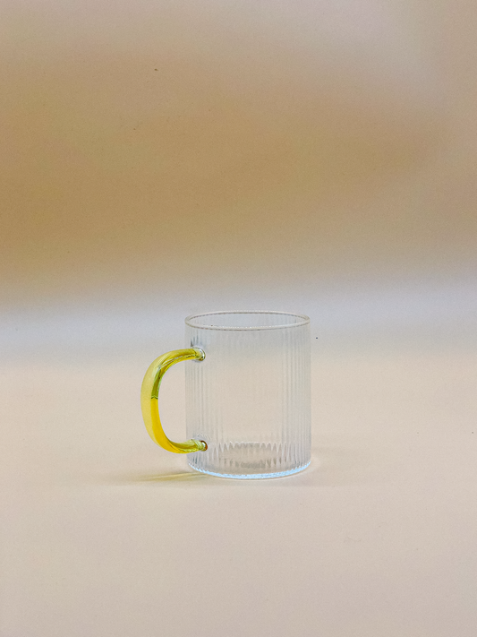 Ripple Accent Mug (Yellow) by PROSE Tabletop