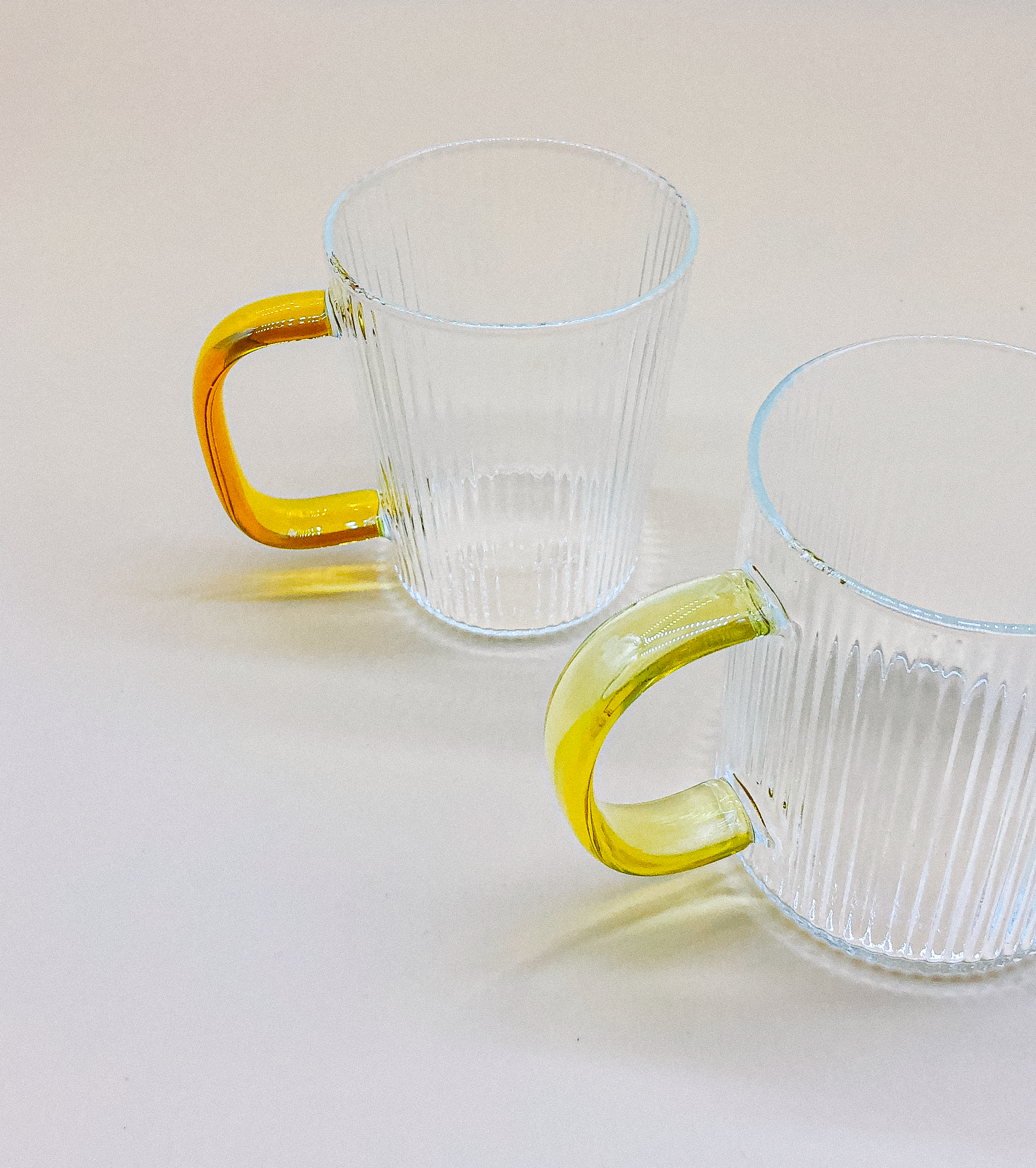 Ripple Accent Mug (Yellow) by PROSE Tabletop