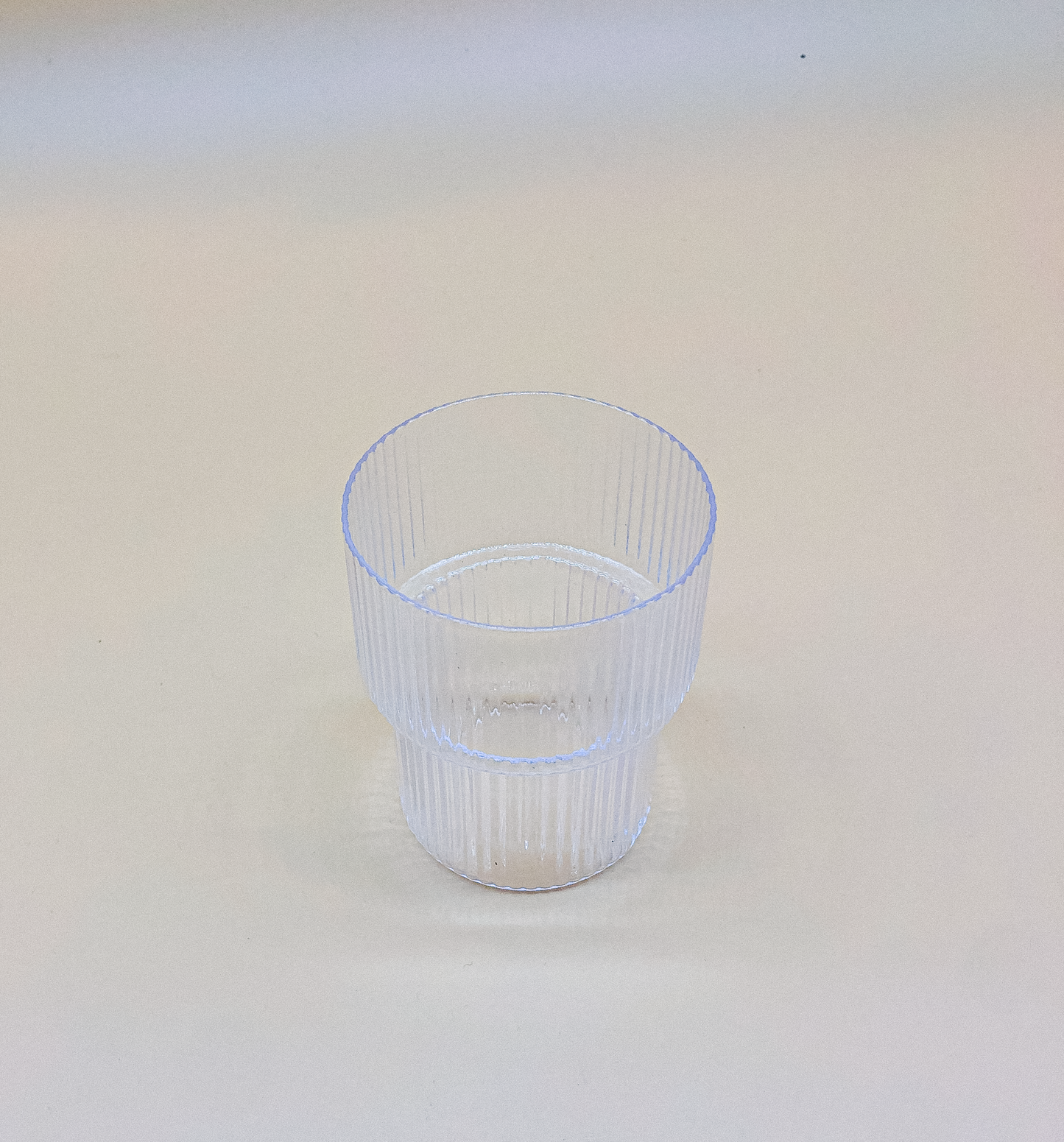 Vintage Style Ripple Water Glass by PROSE Tabletop