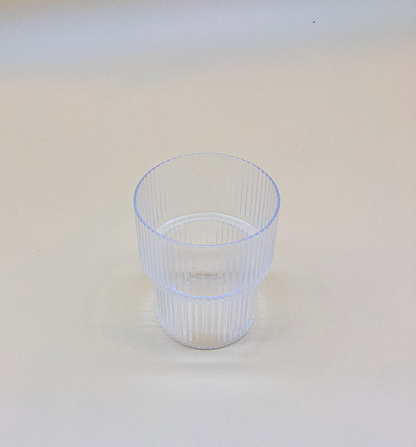 Vintage Style Ripple Water Glass by PROSE Tabletop