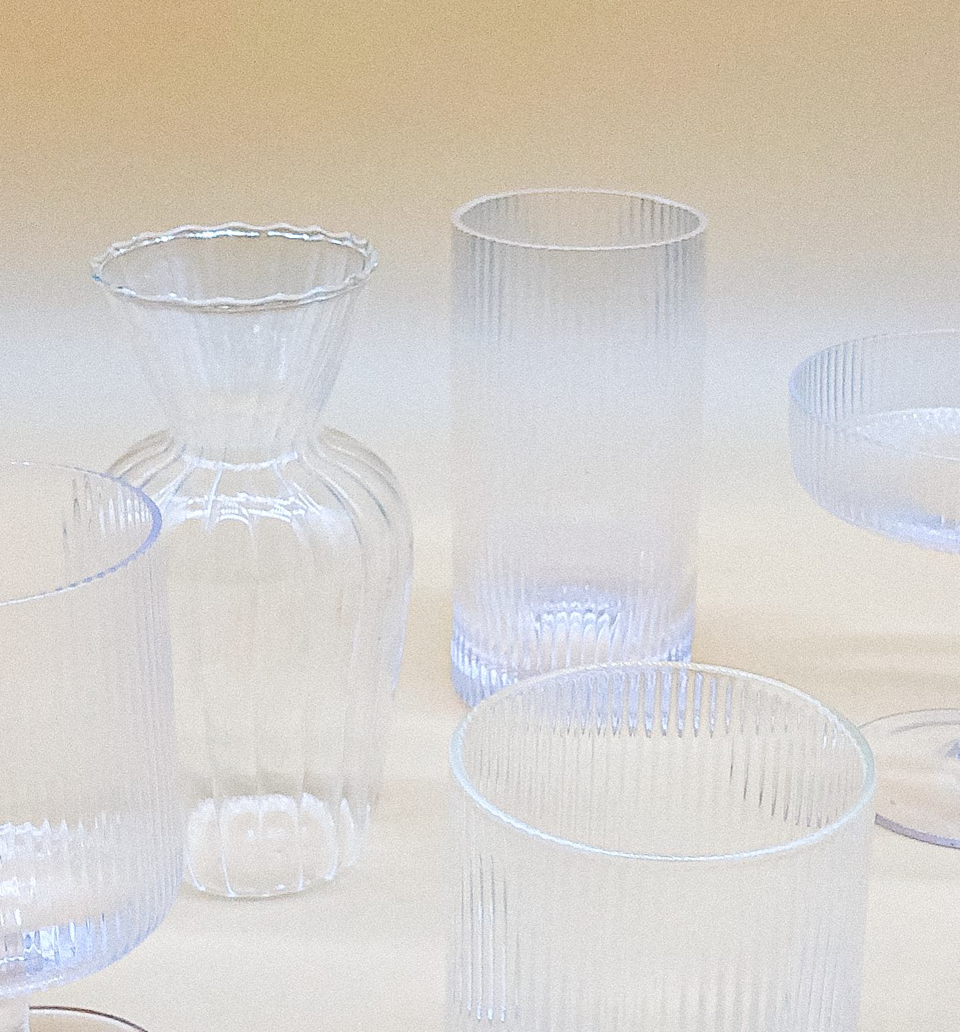 Ripple Highball Glass  by PROSE Tabletop