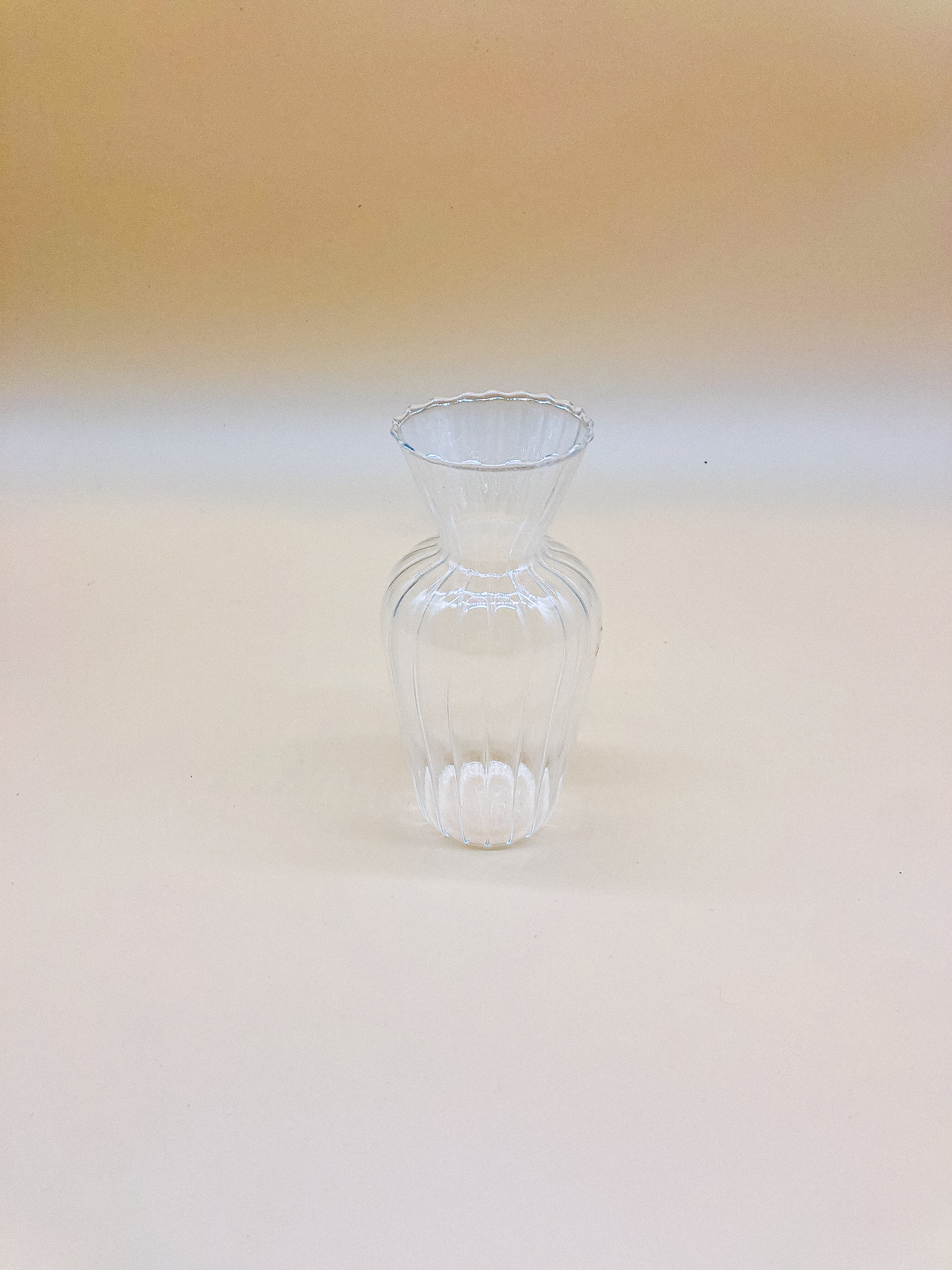 Handblown Ripple Vase by PROSE Botanical