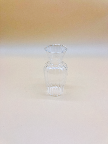 Handblown Ripple Vase by PROSE Botanical