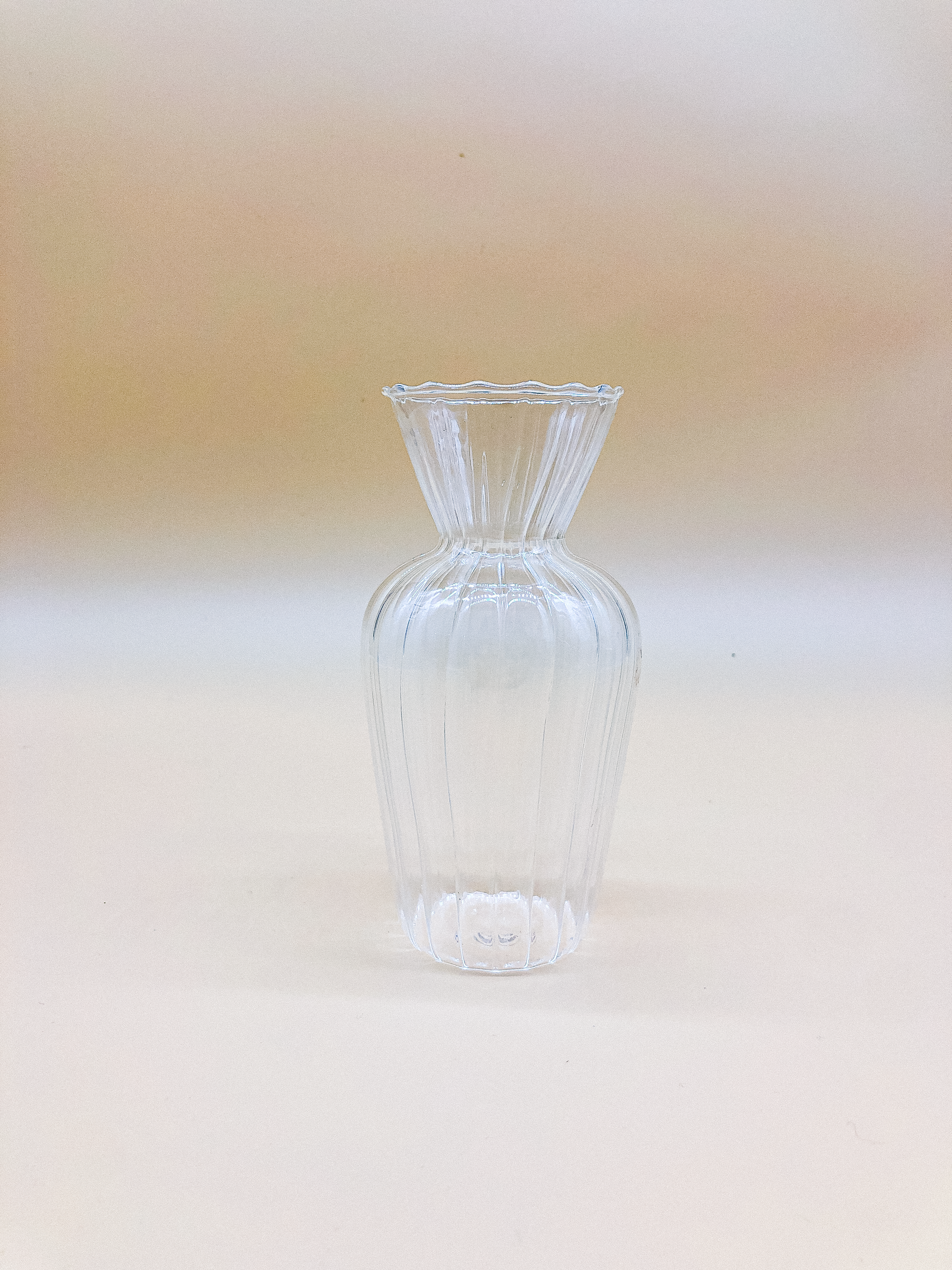 Handblown Ripple Vase by PROSE Botanical