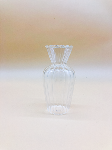 Handblown Ripple Vase by PROSE Botanical