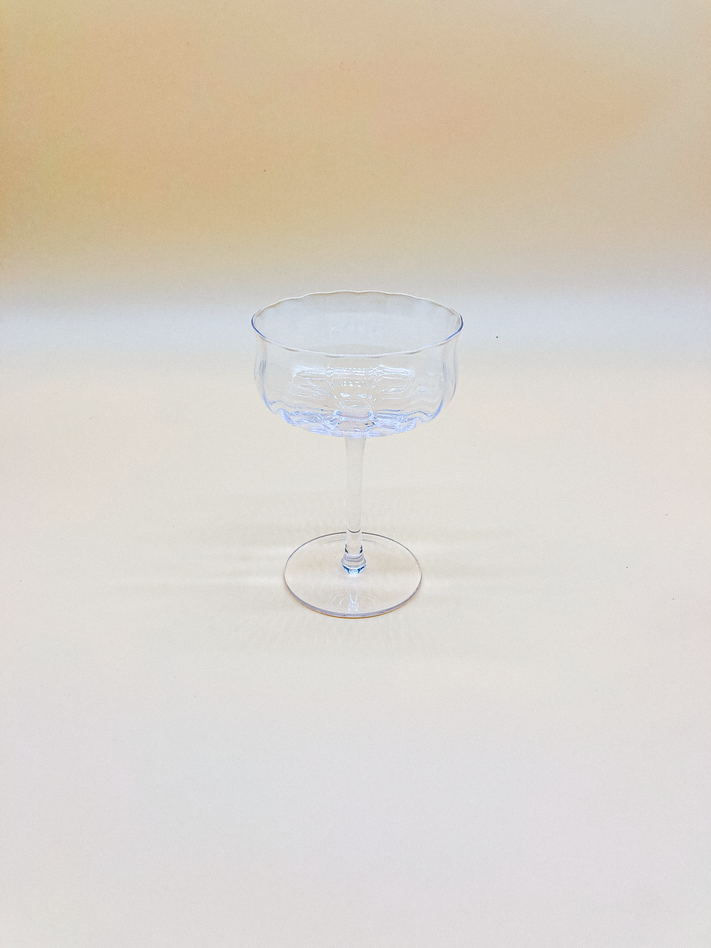 Short Ripple Parfait Glass by PROSE Tabletop