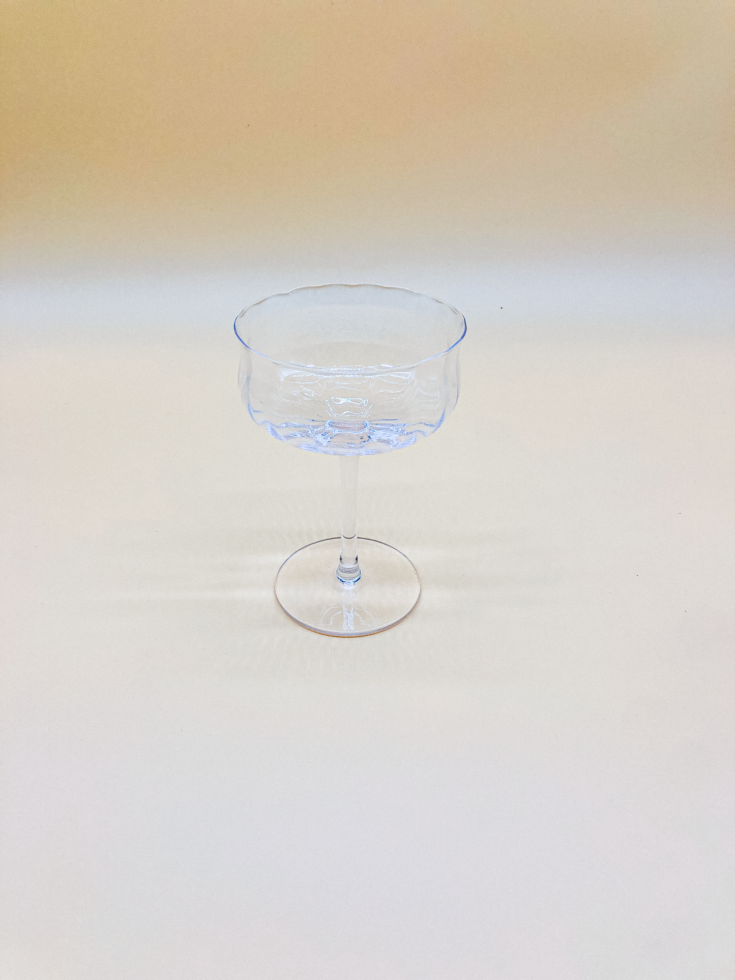 Short Ripple Parfait Glass by PROSE Tabletop