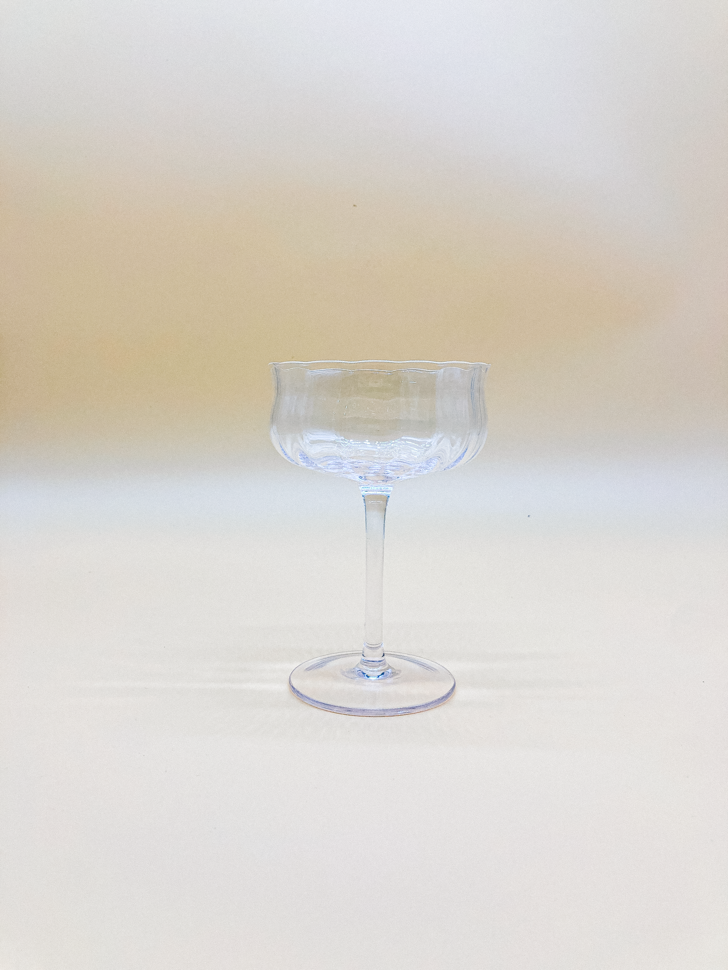 Short Ripple Parfait Glass by PROSE Tabletop