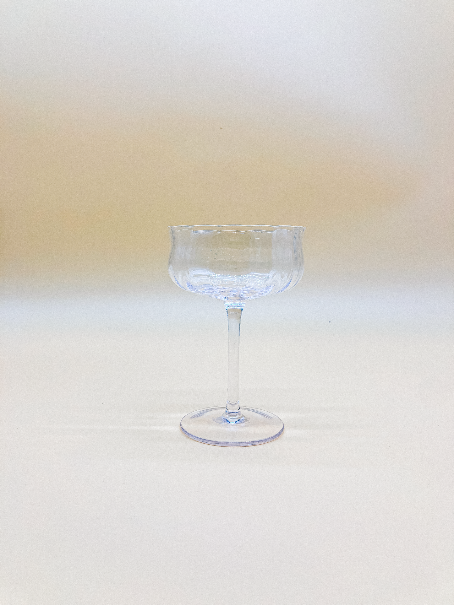 Short Ripple Parfait Glass by PROSE Tabletop