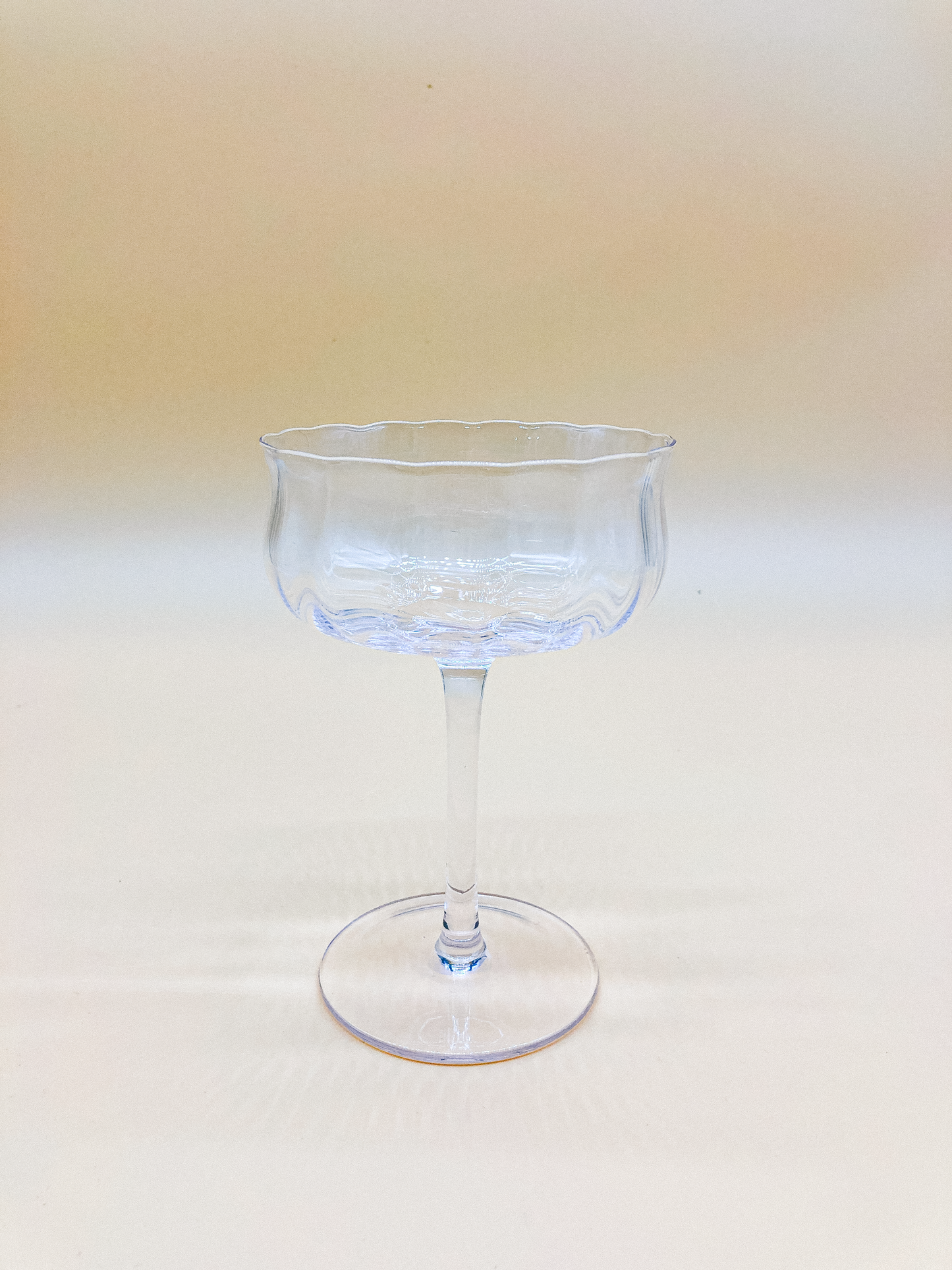 Short Ripple Parfait Glass by PROSE Tabletop