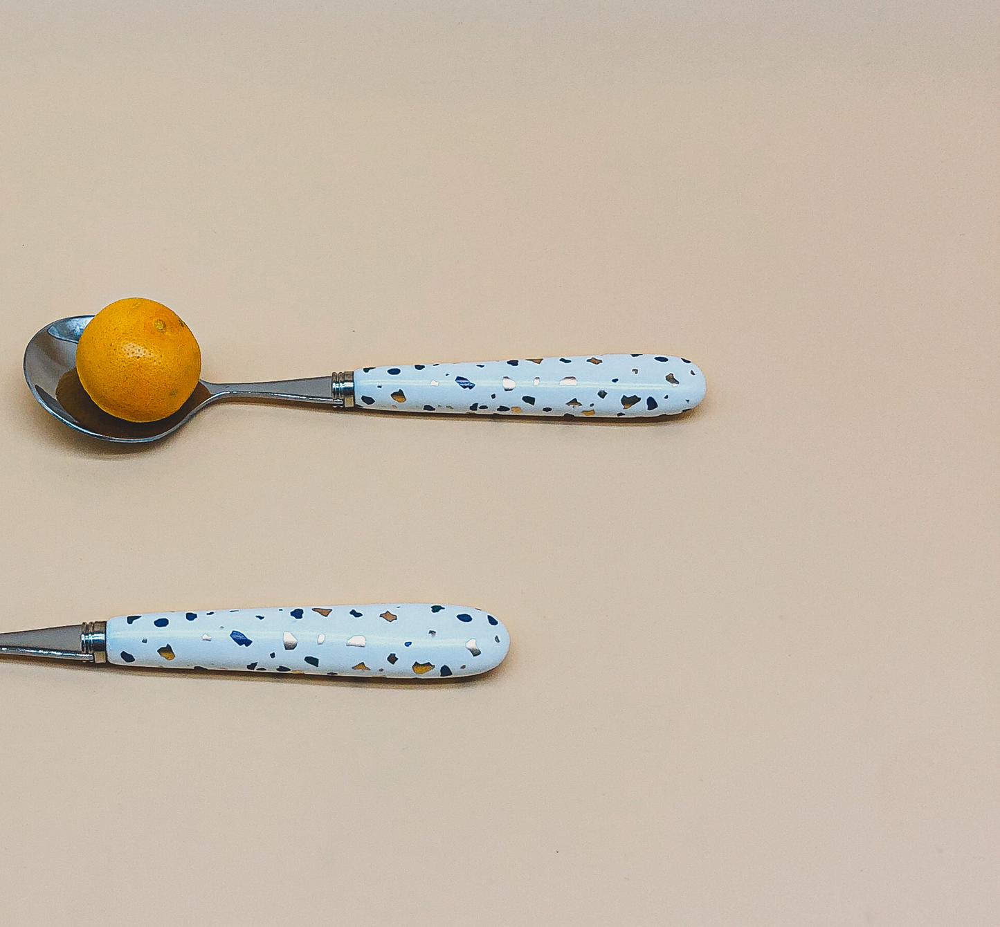 Navy Speckled Spoon by PROSE Tabletop