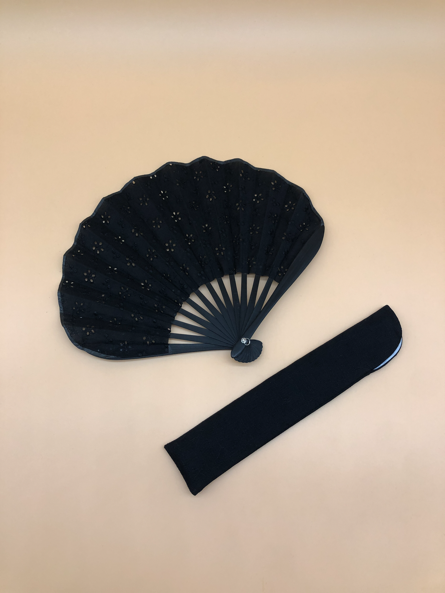 Broderie Fan in Black by PROSE Décor