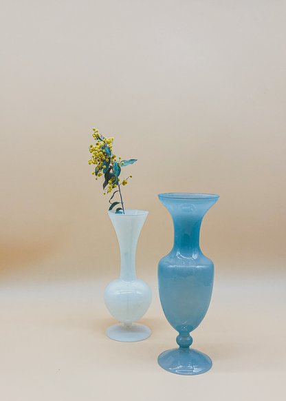 The Dresden Blue Milk Vase by PROSE Botanical